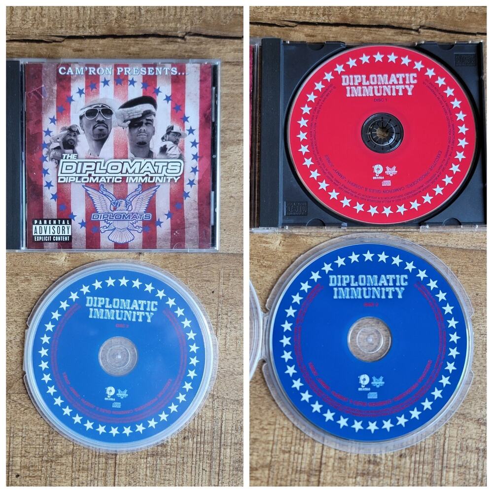 Vtg 2003 The Diplomats Diplomatic Immunity Double CD